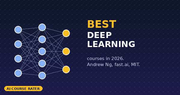 Best Deep Learning Courses in 2026